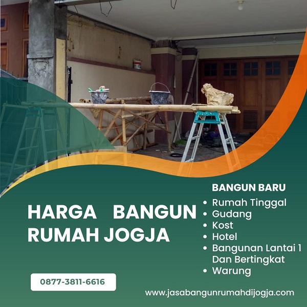 harga bangun rumah jogja